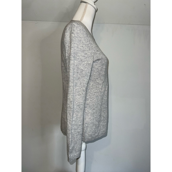 Women's Lands' End Gray Cashmere Crew Neck Sweater S - Picture 8 of 8